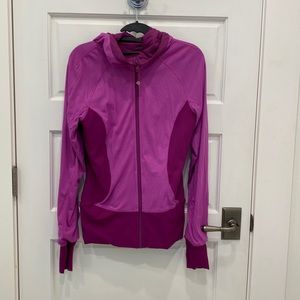 Lulu Violet Reversible Running Jacket